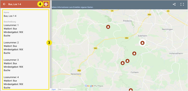 Astholz Online - Astholzverkauf 2020/21 Fürst Wallerstein Forstbetriebe