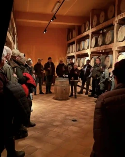 weinprobe im weingut benz